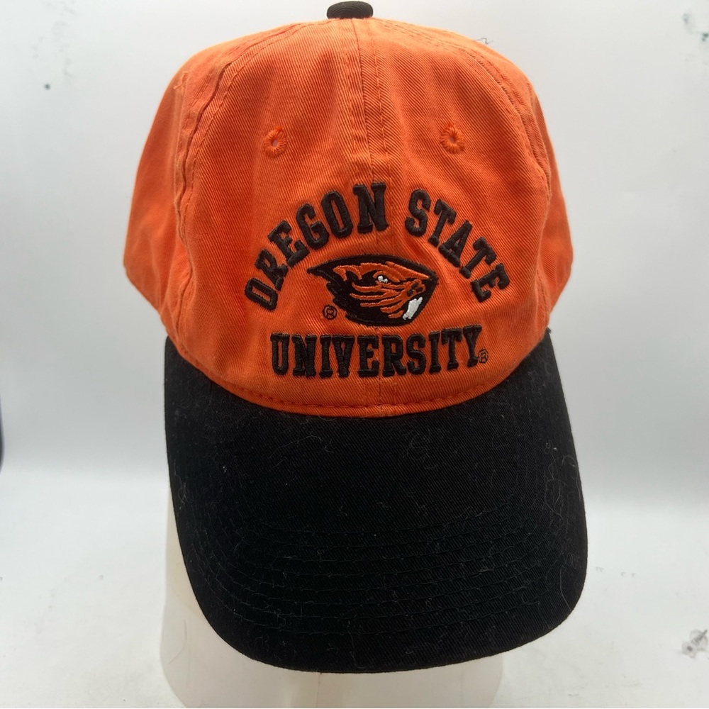 Orange and Black Oregon State University Cap